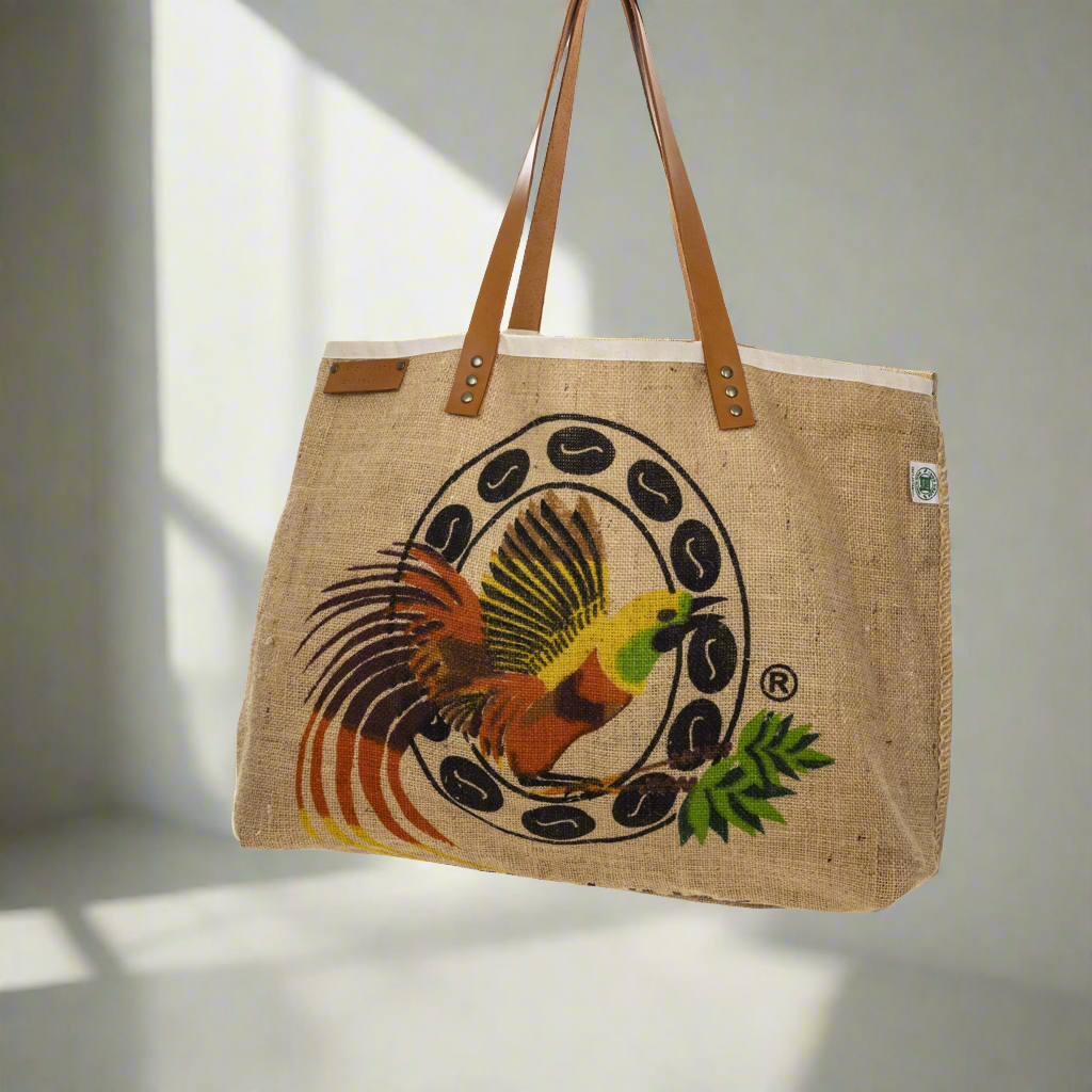 Tote Bag Upcycled | Beautiful Bird | War On Waste Cartel