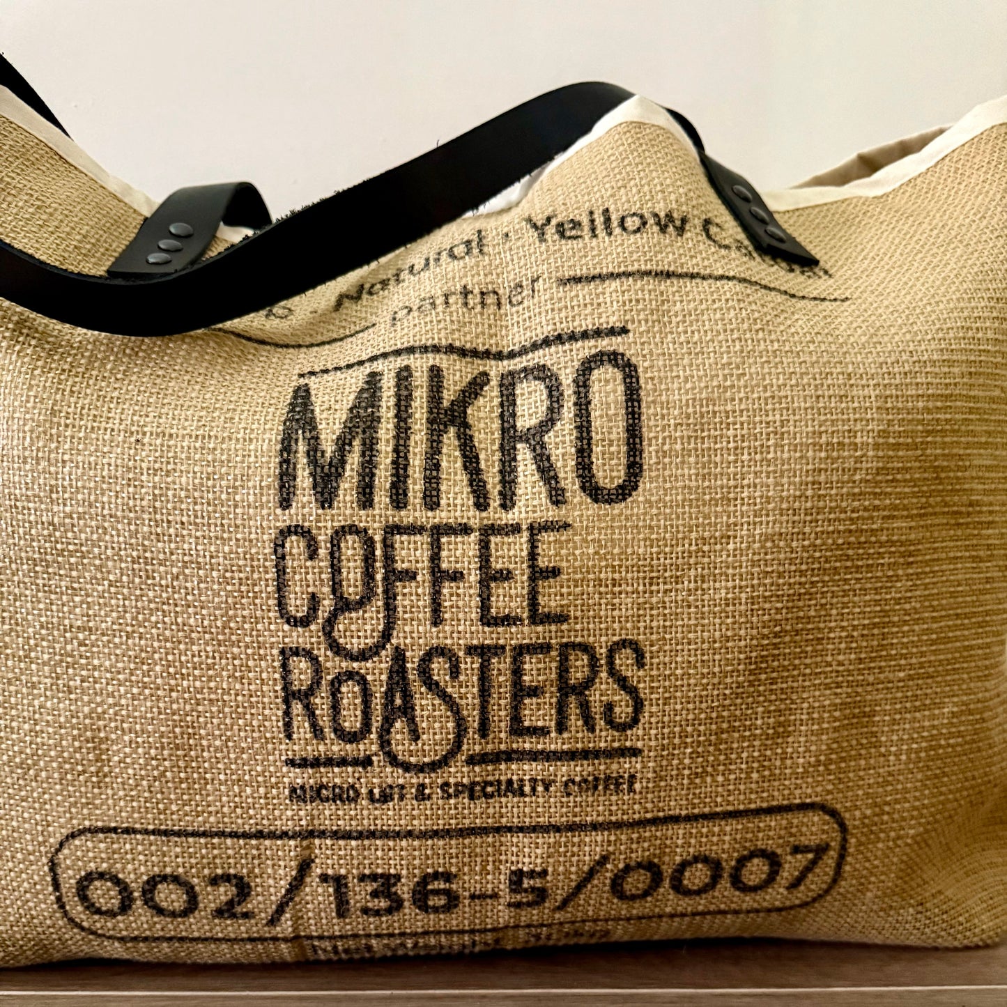 Upcycled Tote Bag | Mikro Coffee | War On Waste Cartel