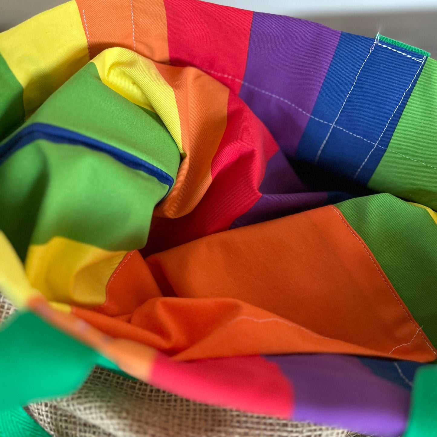 Reusable Shopping Bag - Rainbow