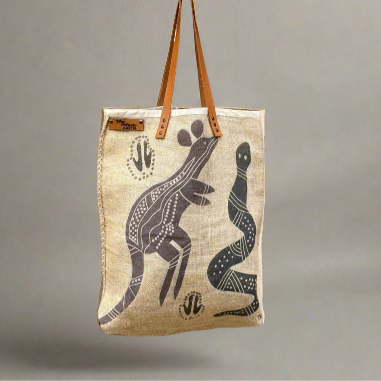 Upcycled Tote Bag | Australian Grown Coffee | War On Waste Cartel