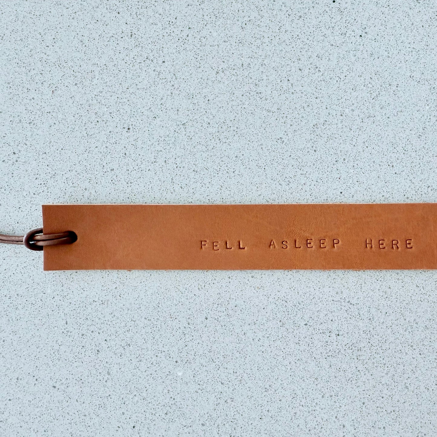 Zero Waste Bookmark | FELL ASLEEP HERE