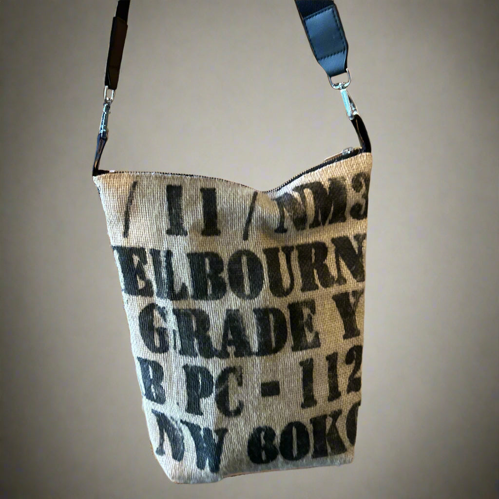 Cross Body Bag - Printed Words