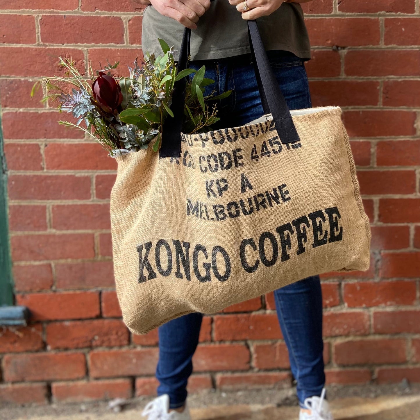Vegan Upcycled Tote Bag | Melbourne | War On Waste Cartel