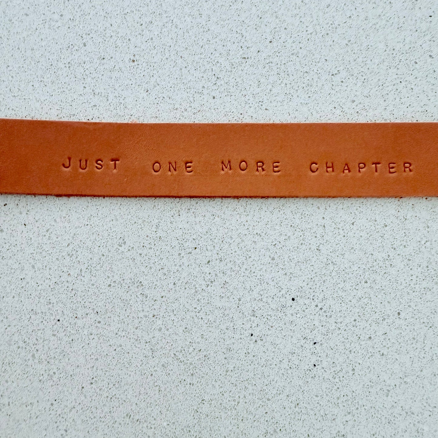 Zero Waste Bookmark | JUST ONE MORE CHAPTER