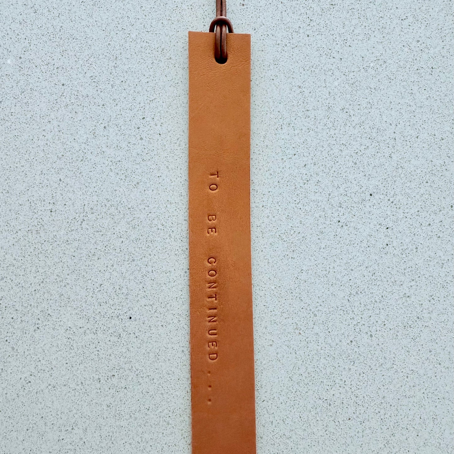 Zero Waste Bookmark | TO BE CONTINUED