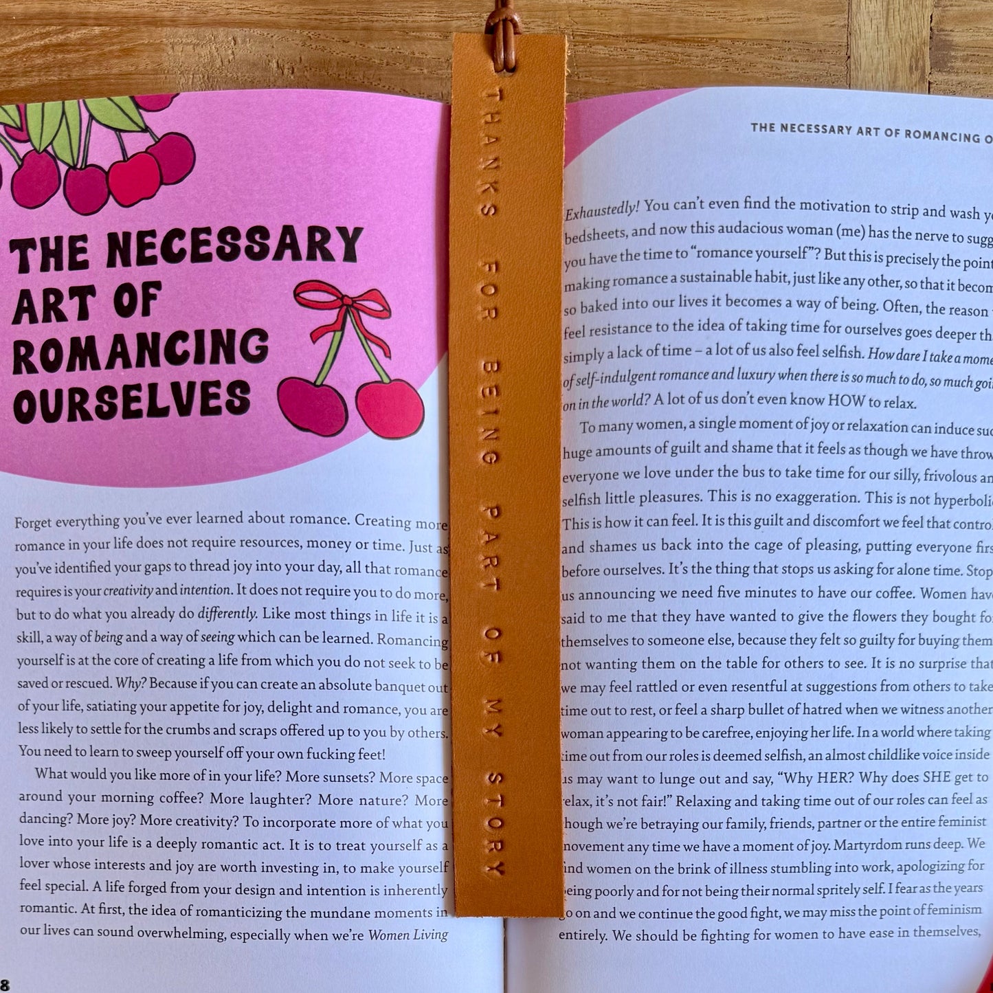 Zero Waste Bookmark | THANKS FOR BEING PART OF MY STORY