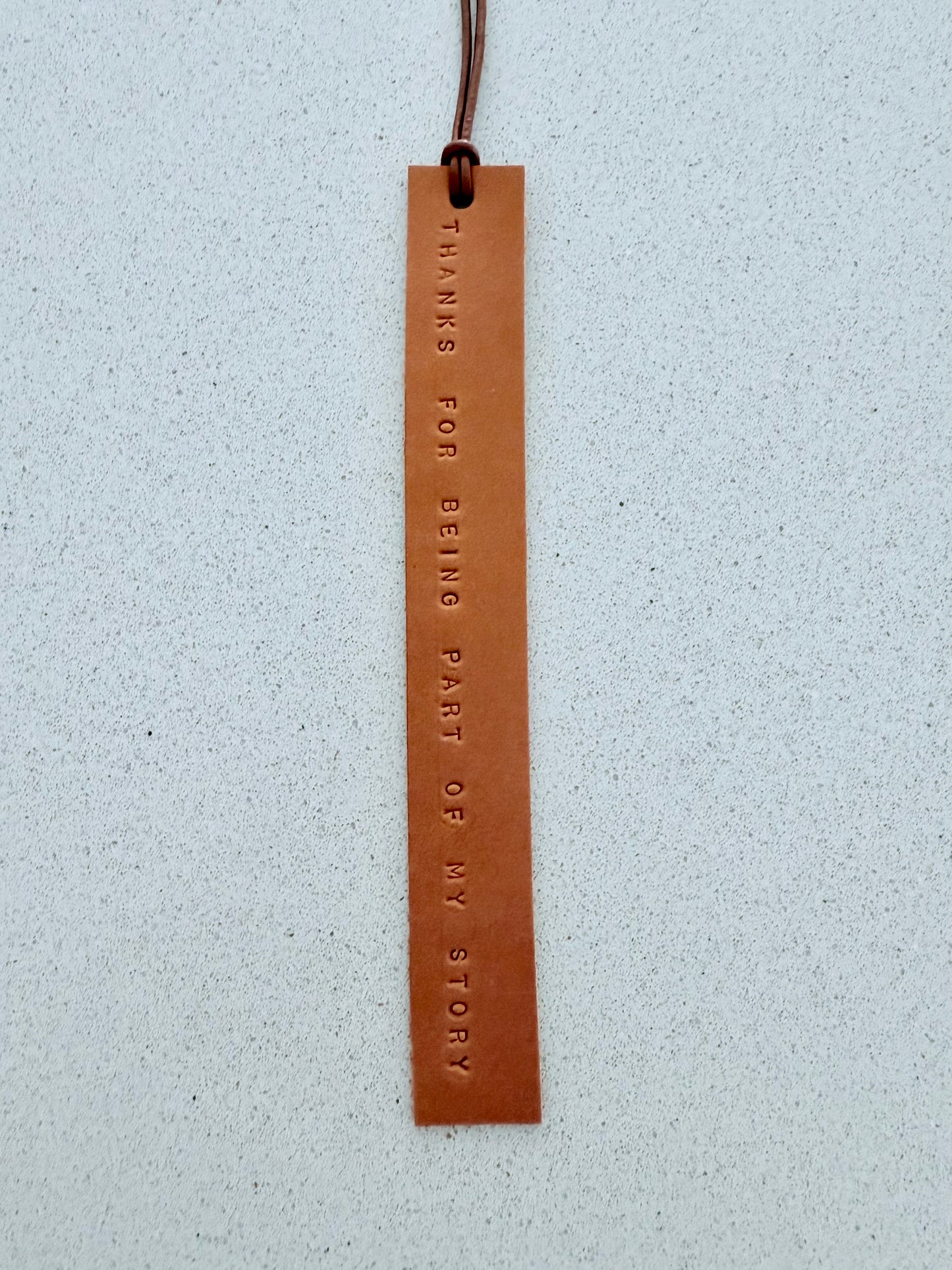 Zero Waste Bookmark | THANKS FOR BEING PART OF MY STORY