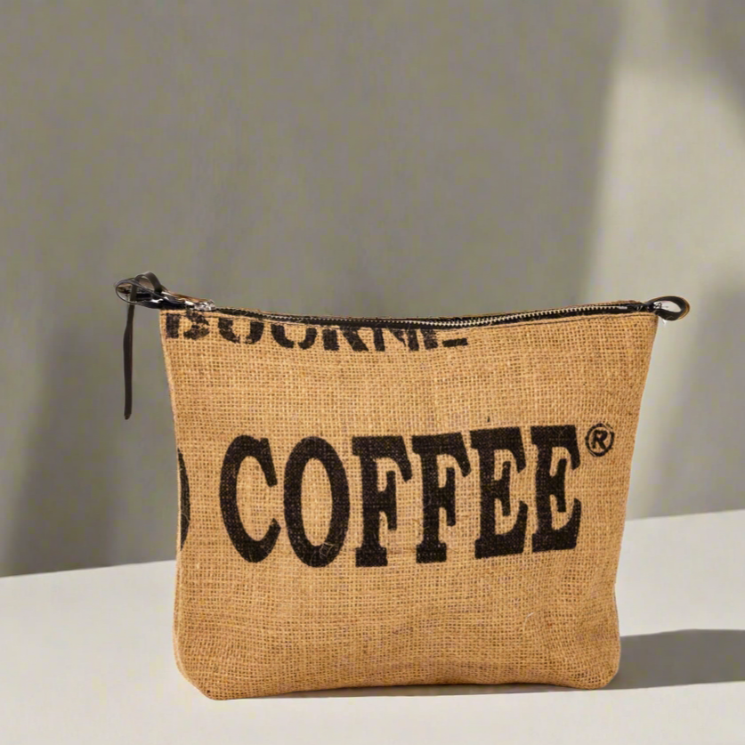 Zippered Clutch - Coffee