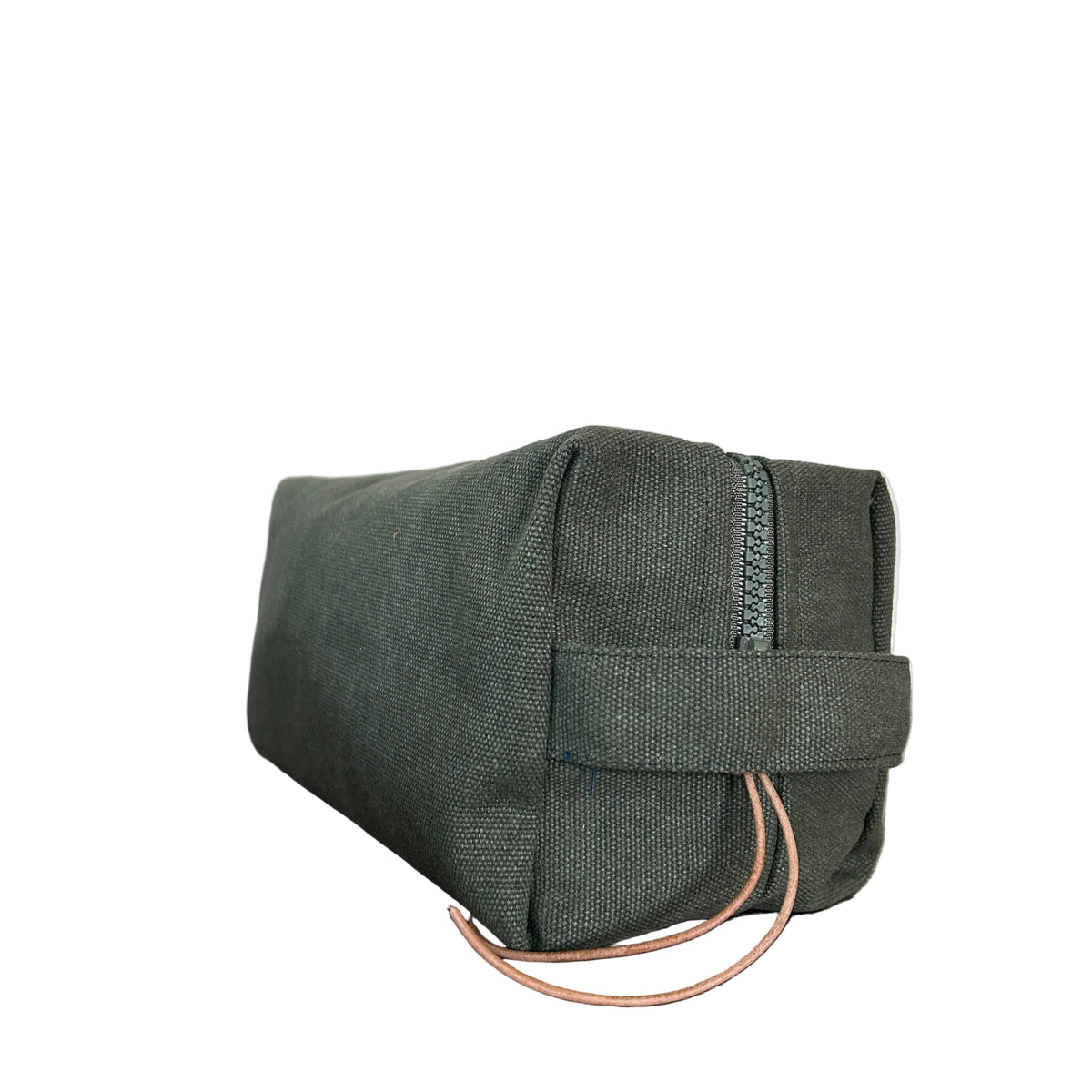 Classic Olive Green Utility Travel Case – Toiletry Bag / Dopp Kit (Australian Made)