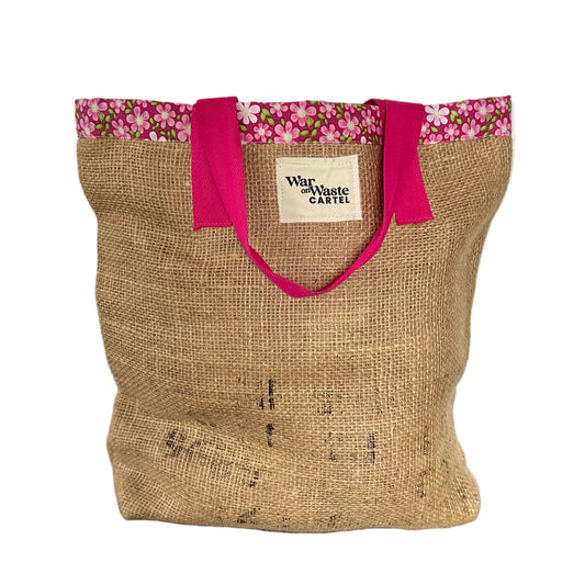 Reusable Shopping Bag - Pretty Pink